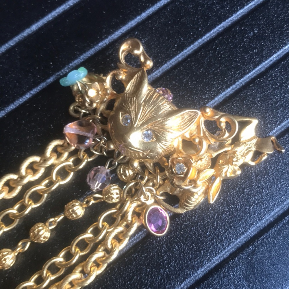 Kirk’s Folly Alice in Wonderland bracelet designer vintage - Picture 5 of 8